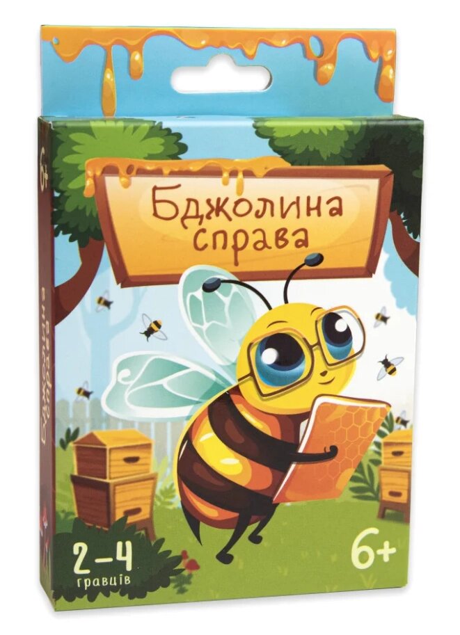 Настільна гра Бджолина справа 30785 (Strateg) від компанії Книгарня БУККАФЕ - фото 1