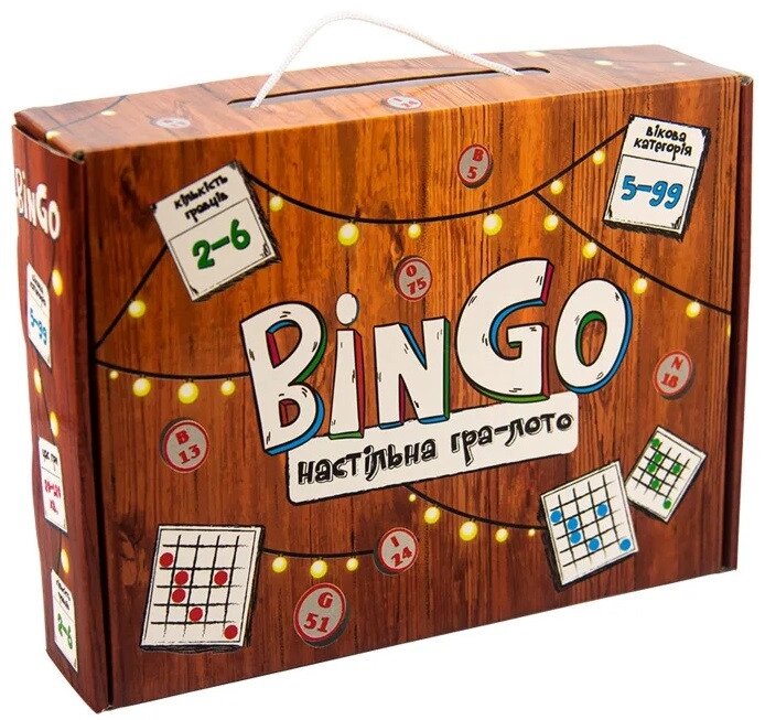 Настільна гра BinGo (Strateg) від компанії Стродо - фото 1