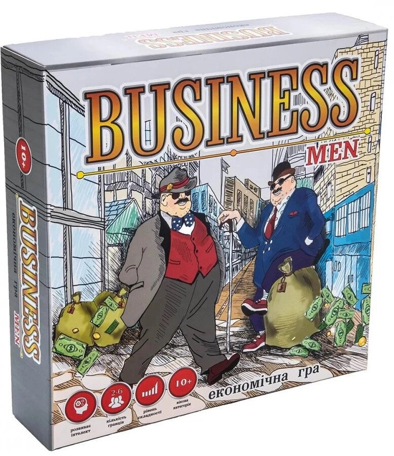 Настільна гра "BusinessMen" 30516 (Strateg) від компанії Стродо - фото 1