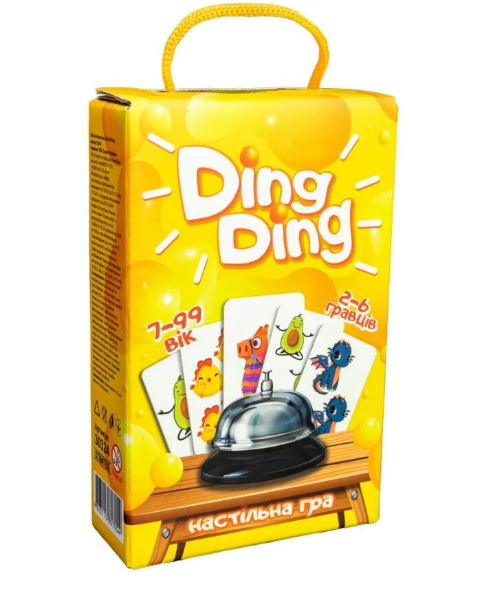 Настільна гра Ding ding (30324) (Strateg) від компанії Стродо - фото 1