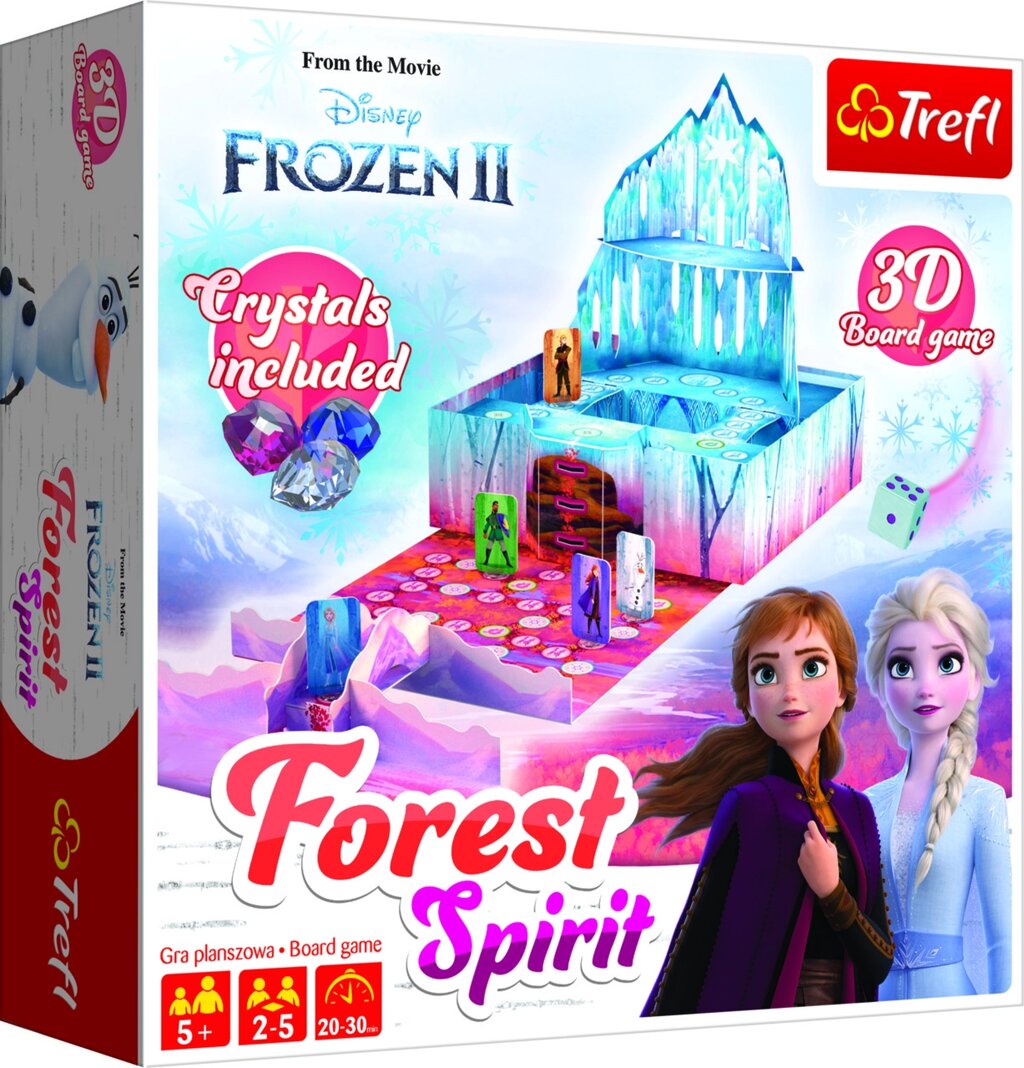 Настільна гра Disney Frozen 2. Frozen Memories. Крижане Серце 2. Лісний дух. 01755 (Trefl) від компанії Стродо - фото 1