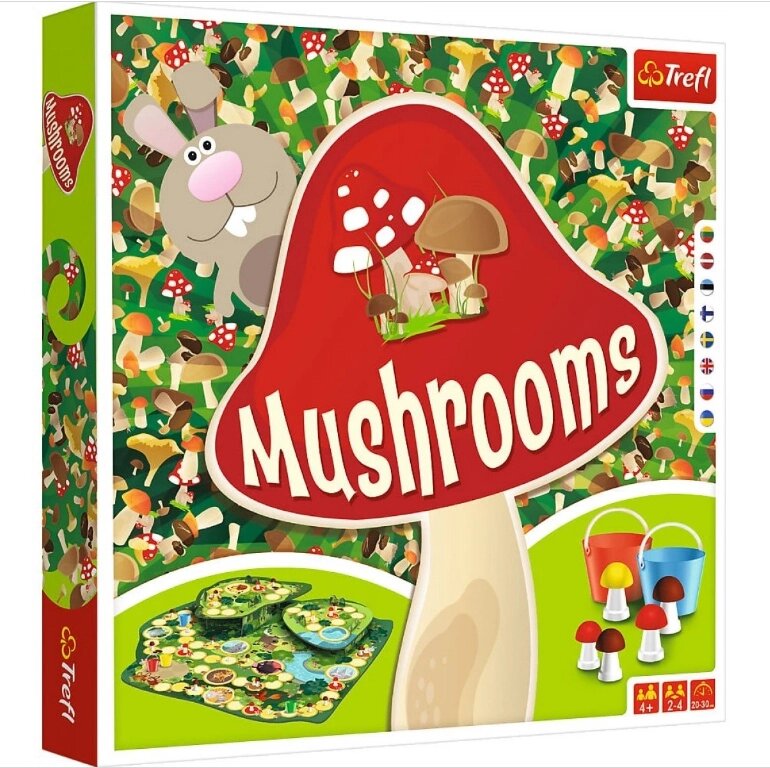 Настільна гра Гриби (Mushrooms) 02011 (Trefl) від компанії Стродо - фото 1