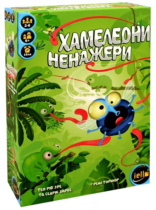 Настільна гра Хамелеони Ненажери (Ігромаг) від компанії Стродо - фото 1