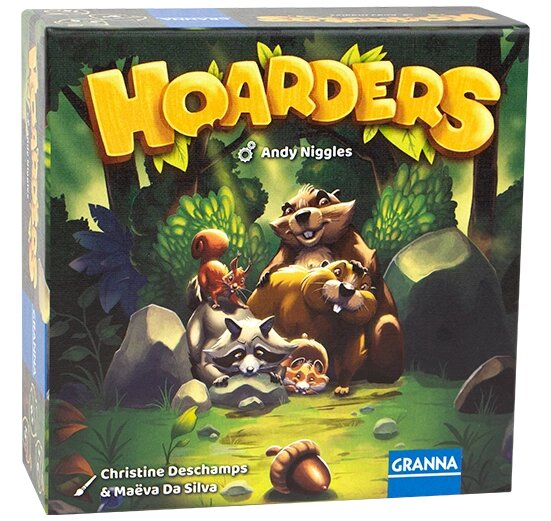 Настільна гра Hoarders / День Бобра (Granna) від компанії Стродо - фото 1