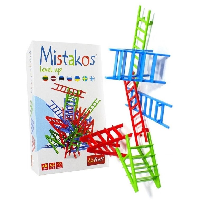 Настільна гра Міstakos вищий рівень - драбини 01845 (Trefl) від компанії Книгарня БУККАФЕ - фото 1