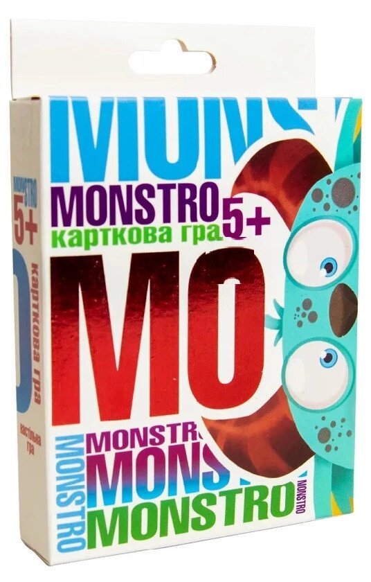 Настільна гра "Monstro" (Strateg) (укр.) від компанії Стродо - фото 1