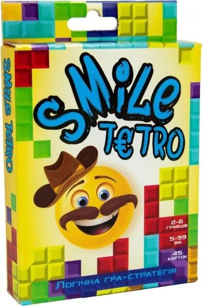 Настільна гра Smile Tetro 30280 (Strateg) (укр.) від компанії Книгарня БУККАФЕ - фото 1