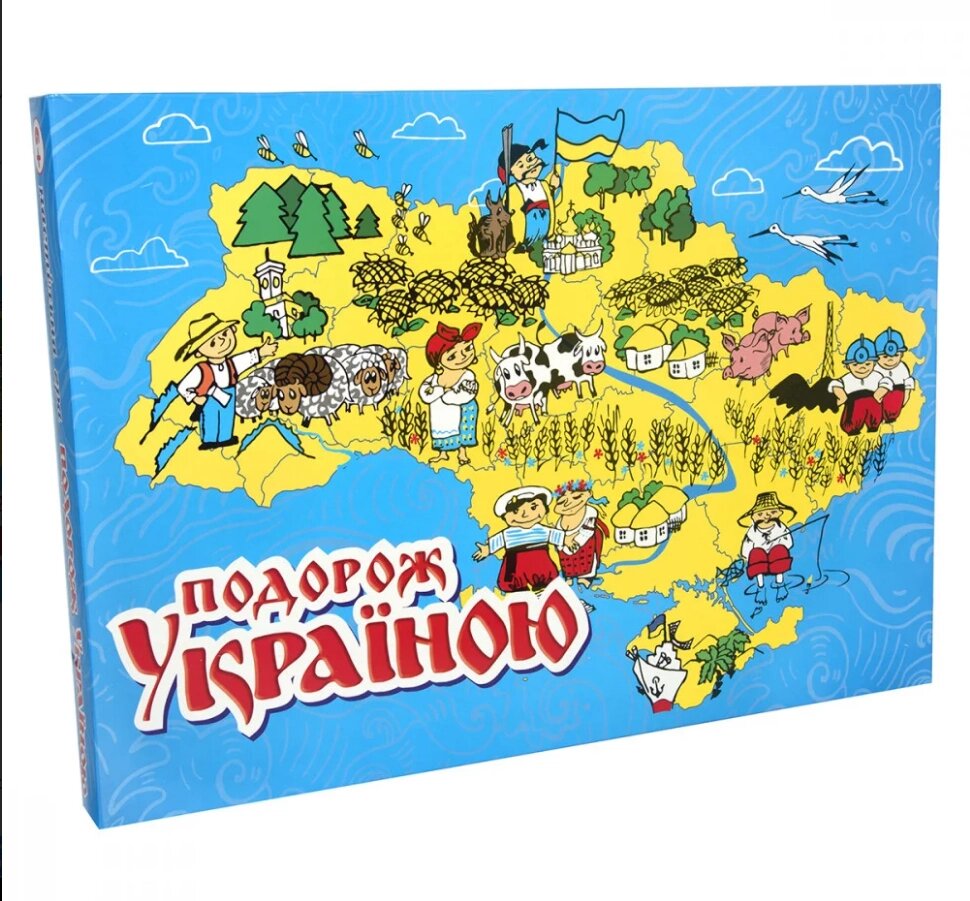 Настільна гра Strateg Подорож Україною 59 (Strateg) від компанії Стродо - фото 1