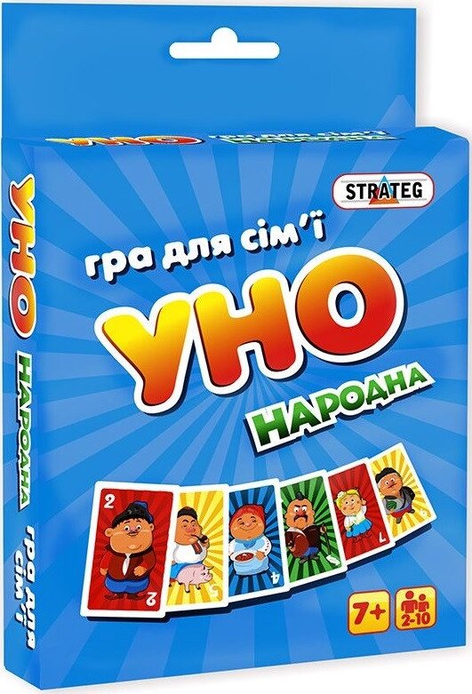 Настільна гра Уно народна (Мир Лео) STRATEG від компанії Стродо - фото 1