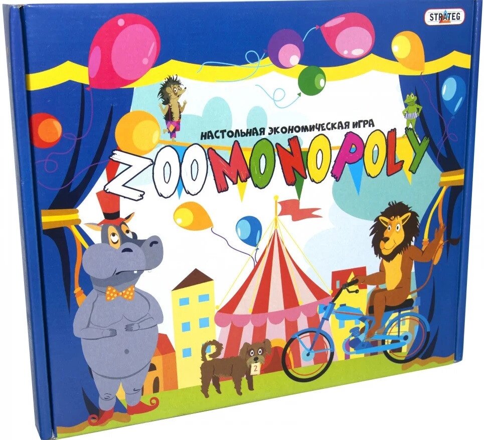Настільна гра "Zoomonopoly" 7006 (рос.) (Strateg) від компанії Стродо - фото 1