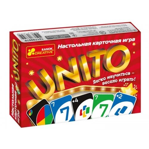 Настільна карткова гра. UNITO (Ranok-Creative) від компанії Стродо - фото 1
