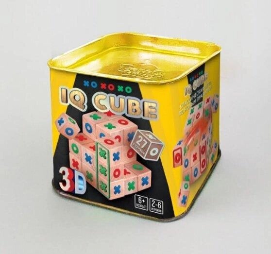 Настільна розважальна гра IQ Cube (G-IQC-01-01) (Danko Toys) (рос.) від компанії Книгарня БУККАФЕ - фото 1