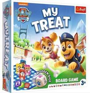 Настільна гра My Treat: Paw Patrol. Моя Кісточка: Щенячий Патруль 02263 (Trefl)