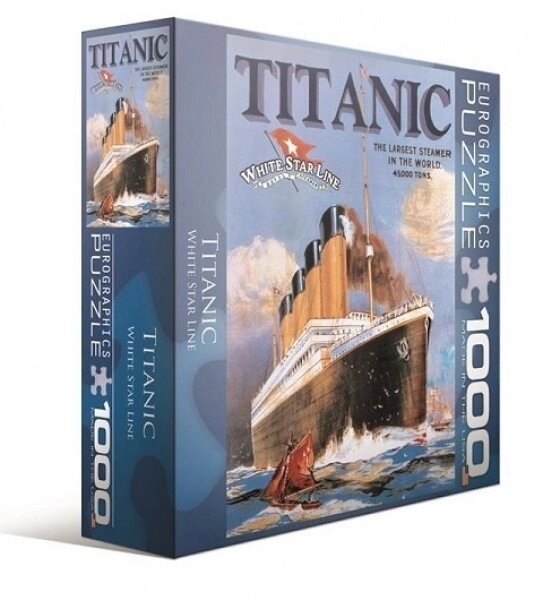 Пазл EuroGraphics Titanic (1000 шт.) від компанії Книгарня БУККАФЕ - фото 1