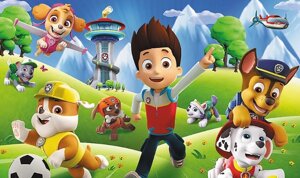 Пазли 3 в 1 Super Maxi Пригоди Цуценячого патруля. Viacom PAW Patrol (24 ел.) 41001 (Trefl)