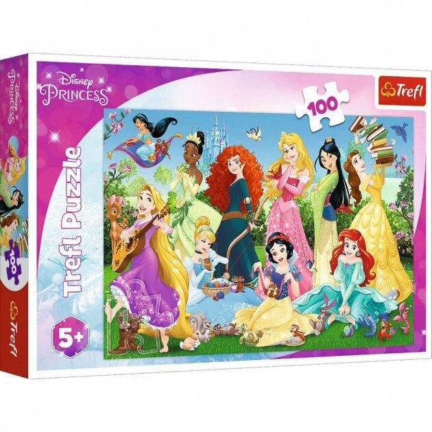 Пазли Чарівні Принцеси. Disney Princess (100 ел.) 16431 (Trefl) від компанії Книгарня БУККАФЕ - фото 1