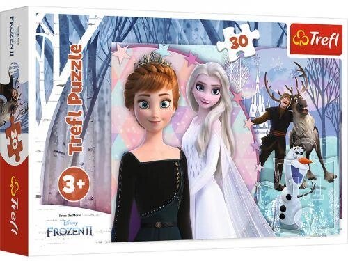 Пазли Крижане серце-2. Магічна країна льоду. Disney Frozen 2 (30 ел.) 18275 (Trefl) від компанії Книгарня БУККАФЕ - фото 1