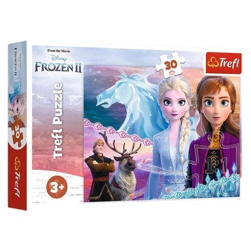 Пазли Крижане серце-2. Відважні сестри. Disney Frozen 2 (30 ел.) 18253 (Trefl) від компанії Книгарня БУККАФЕ - фото 1