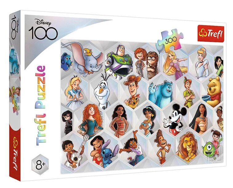 Пазли Магія Діснею. Disney 100th Anniversary (300 ел.) 23022 (Trefl) від компанії Книгарня БУККАФЕ - фото 1