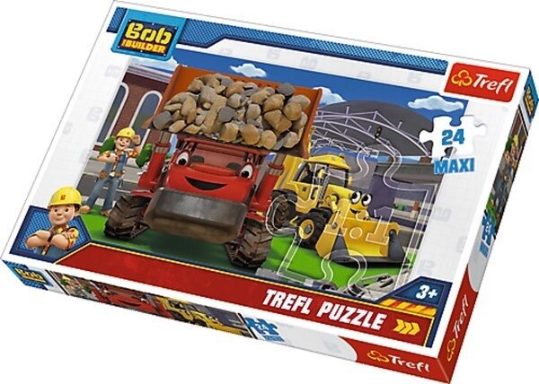 Пазли Maxi Боб будівельник. Ми це зробимо! Bob the Builder (24 ел.) 14246 (Trefl) від компанії Книгарня БУККАФЕ - фото 1