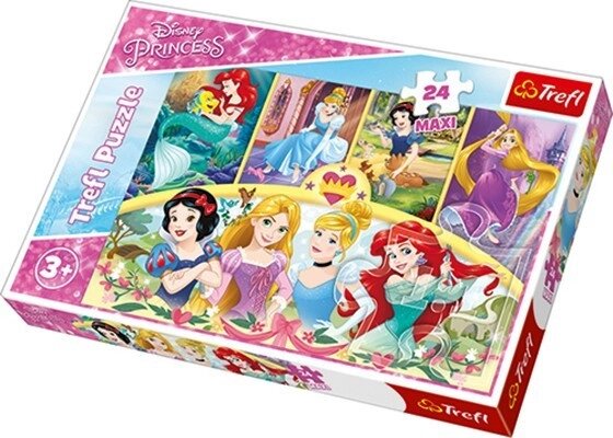 Пазли Maxi Принцеси. Магія спогадів. Disney Princess (24 ялинок.) 14294 (Trefl) від компанії Книгарня БУККАФЕ - фото 1