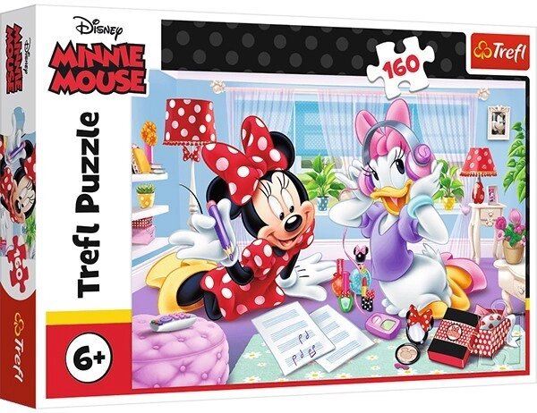 Пазли Мишка Мінні. День із подружкою. Disney Minnie (160 ел.) 15373 (Trefl) від компанії Книгарня БУККАФЕ - фото 1