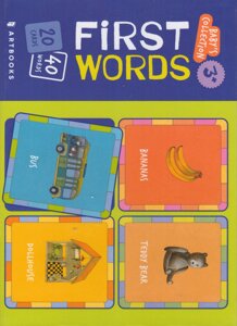 Книга Flash cards 'First words'. Флеш-картки: Перші слова. Автор - Катерина Таберко (Artbooks)