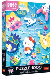 Пазли Преміум плюс Хелоу Кітті. Літній відпочинок. Hello Kitty (1000 ел.) 12067 (Trefl)