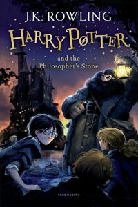 Книга Harry Potter and the philosopher's Stone. Автор - J. K. Rowling (Bloomsbury)