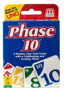 Настільна гра Phase 10 (Mattel)