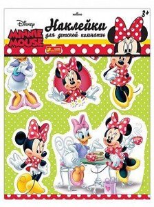 Наклейки для дитячої кімнати "Minnie Mouse" (Ранок)