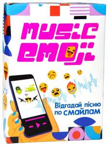 Настільна карткова гра "Music emoji" 30249 (Strateg)