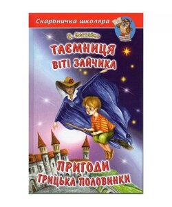 Книга Таємниця Віті Зайчика. Пригоди Грицька Половинки. Автор - Всеволод Нестайко (Белкар - книга)