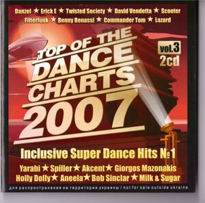 CD-диск Various Top Of The Dance Charts 2007 (vol. 3) (2CD)