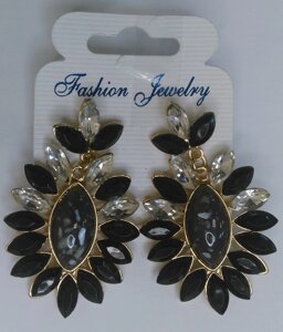 Масивні сережки-пусети (Fashion jewelry)