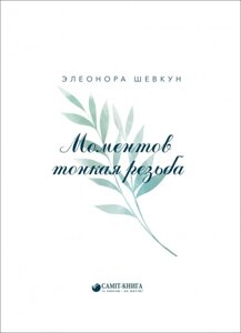 Книга Моментів тонке різьблення. Автор - Елеонора Шевкун. (Самміт-Книга)