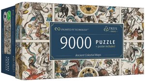 Пазли Безмежна колекція. Стародавні небесні карти (9000 ел.) 81031 (Trefl)