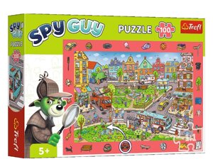 Пазли Spy Guy. Шпигун. Місто (100 ел.) 15590 (Trefl)