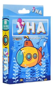 Настільна гра карткова УНА Морські друзі (Strateg) 30449