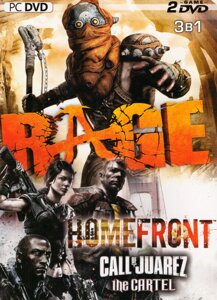 Комп'ютерна гра Rage. Homefront. Call of Juarez: The Cartel. 3в1(PC DVD) (2 DVD)