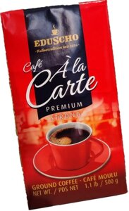 Кава мелена Eduscho "Cafe a la Carte Premium strong" (брикет) (500 g) оригінал