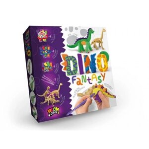 Набір креативного творчості "Dino Fantasy" 18 елементів DF-01-01U (Danko Toys) (укр.)