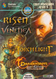 Комп'ютерна гра Світ ролевих ігор: Risen. Venetica. Torchlight. Drakensang: The dark eye (PC DVD)