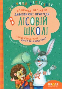 Книга Дивовижні пригоди в лісовій школі. Сонце серед ночі. Автор - Всеволод Нестайко (Школа) (нове оформ.)