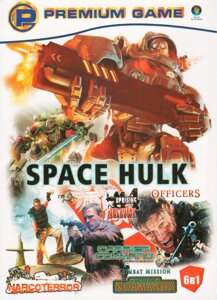 Комп'ютерна гра 6в1: Space Hulk. Narco Terror. Combat Mission. Carrier Command: Gaea Mission (PC DVD)