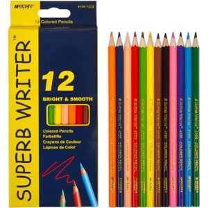 Олівці кольорові Superb Writer. 12 кольорів 4100-12CB (Marco)