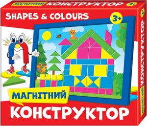 Конструктор магнітний SHAPES & COLOURS 200000027У (Мій успіх+)