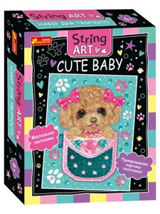 Набір для творчості. String ART. Cute baby (Ранок)