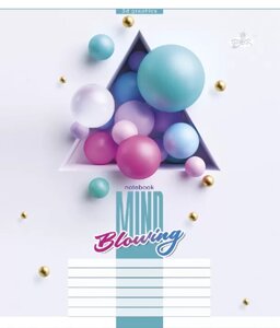 Зошит у клітинку 48арк. №2284 серія "Мiкс дiвчинка" (Бріск) (15 шт. в уп.)