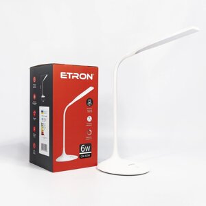 Настільна Led Лампа ETRON Desk Lamp drop 6W 4200K White 1-EDL-405